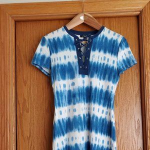 Blue & White Chaps dress